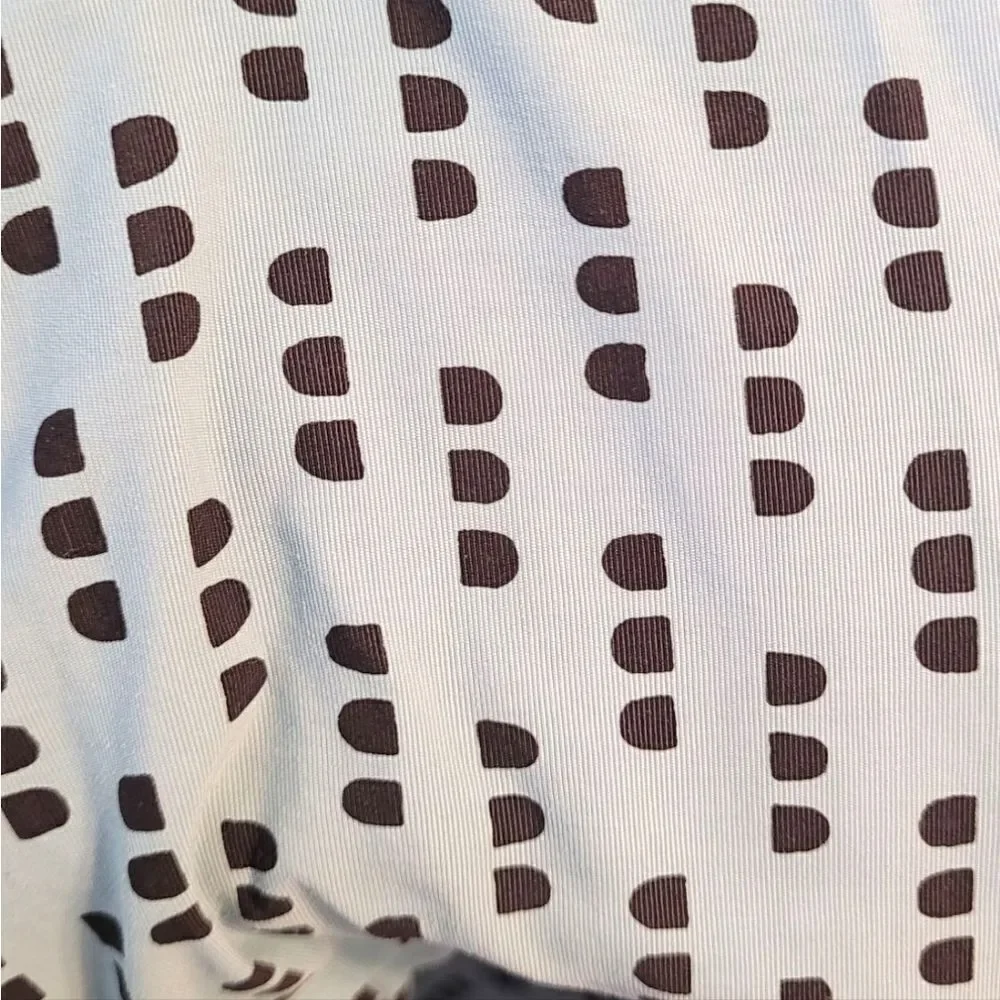 Patagonia Men's Light Blue Geometric Dot Print Swim Trunks Size 31